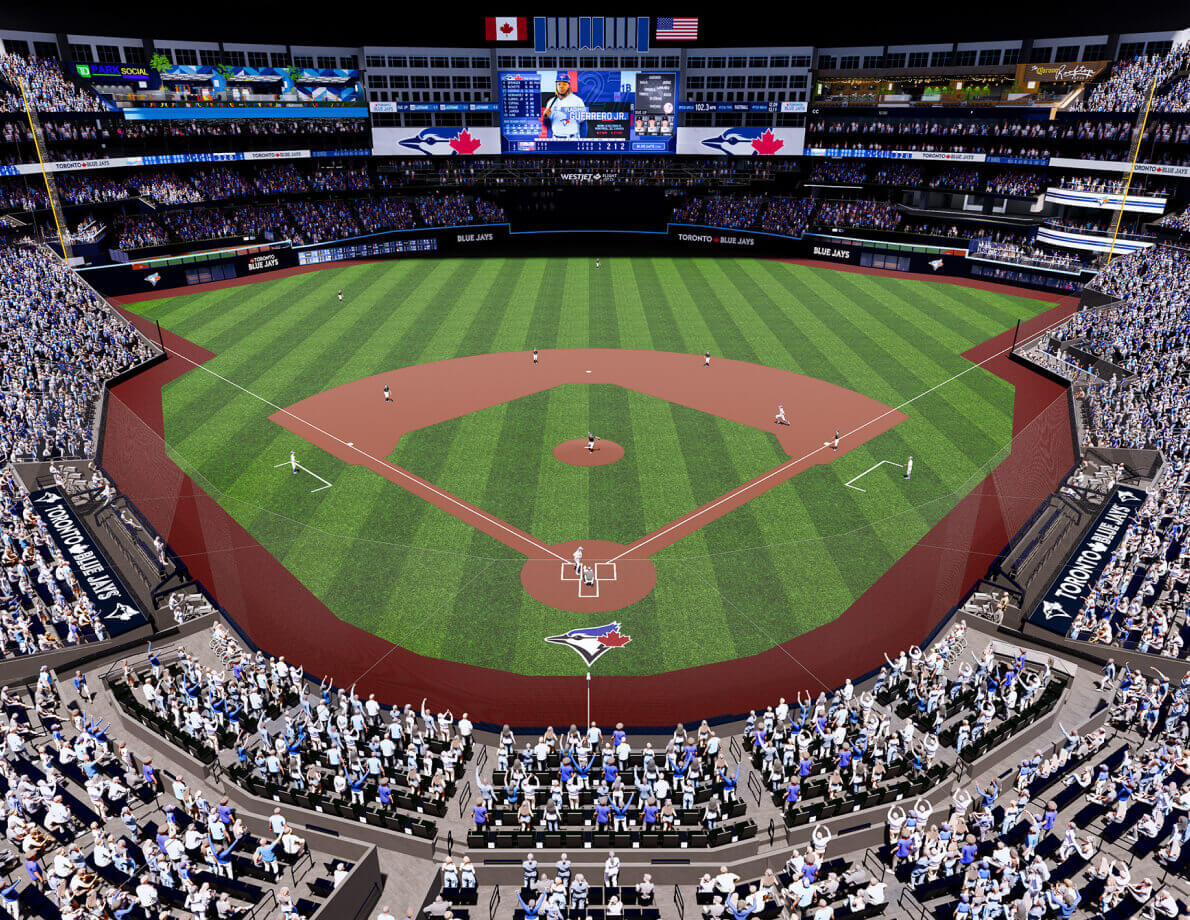 Rogers Centre is getting a $300M reno. Here's what the Blue Jays ballpark  will look like